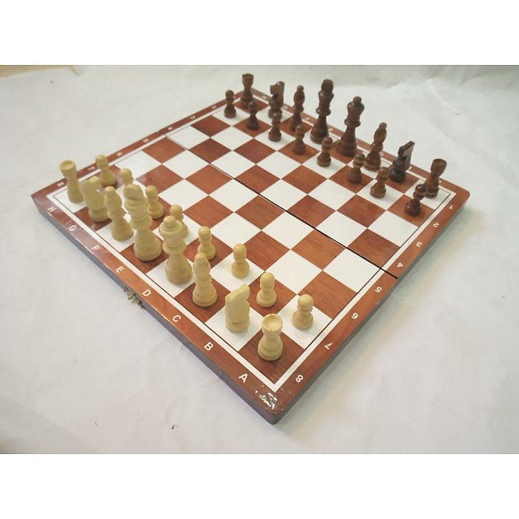 Cờ vua gỗ tự nhiên Mỹ Nghệ Chính hãng Ưu đãi - Hình ảnh 3