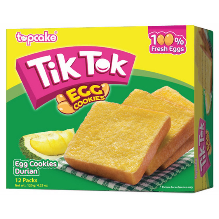 Bánh Trứng Tik-Tok Sầu Riêng (120g)