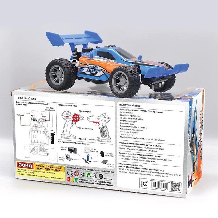 Mua Xe Điều Khiển F1 King Of Speed DK81041 Chính hãng Giá tốt - Hình ảnh 4
