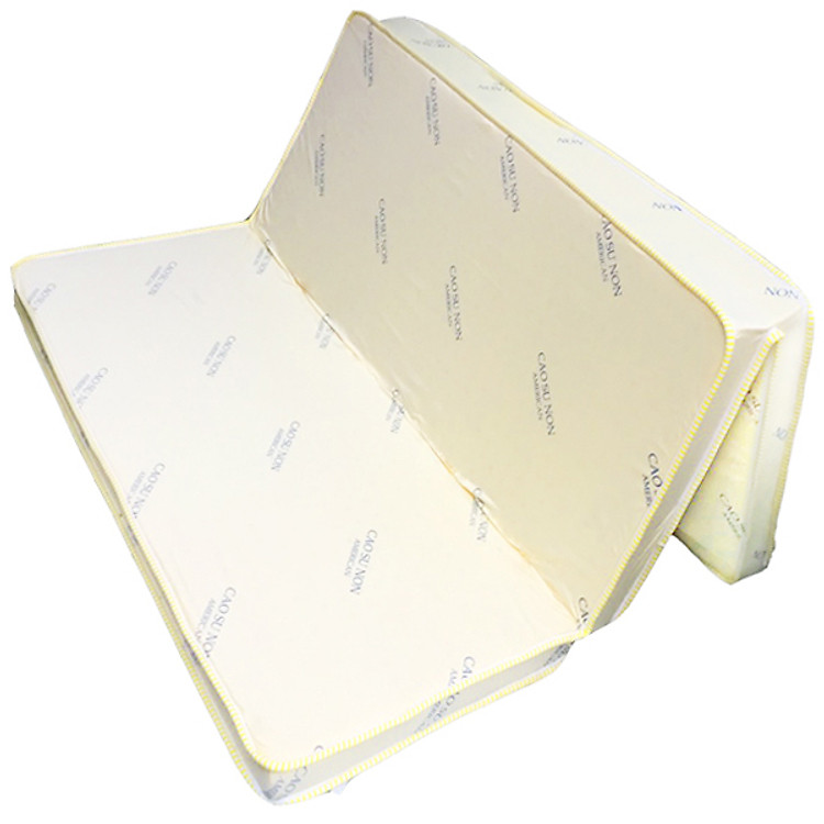 Nệm Cao Su 140x200x10cm Nệm Gấp 3 Cao Su Non
