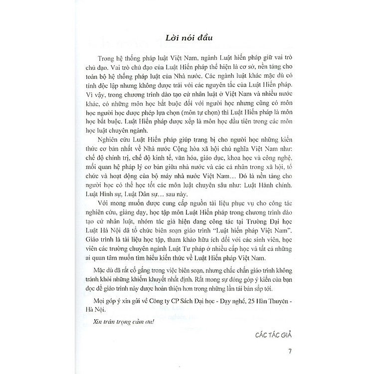 Giáo Trình Luật Hiến Pháp Việt Nam - Ảnh 3