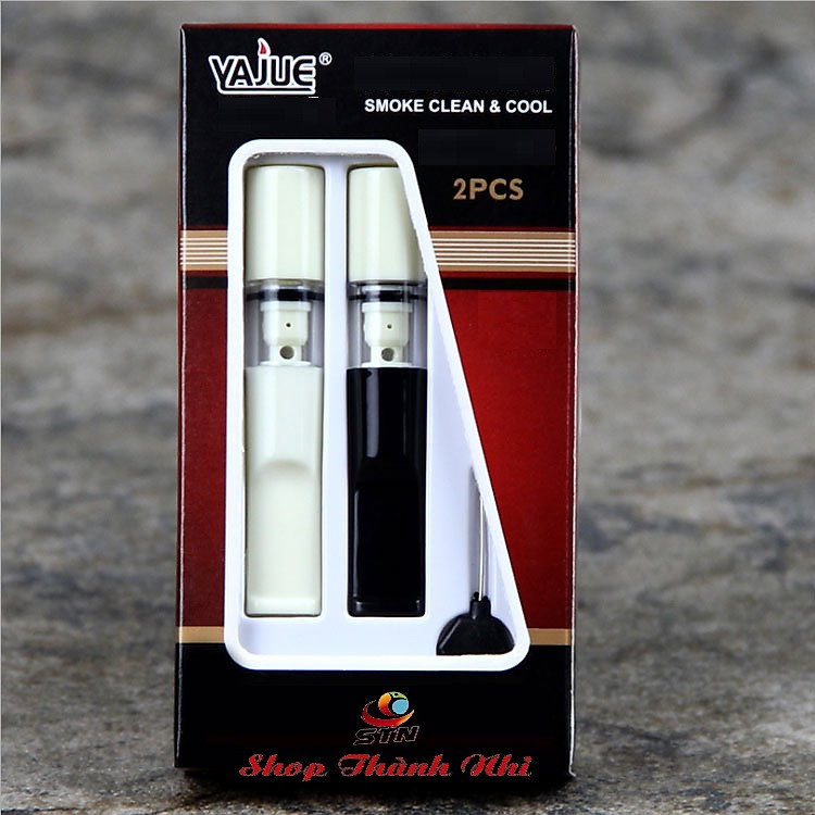 Bộ 2 Tẩu Thuốc Nhựa Dẻo Kiêm Đầu Lọc Bảo Vệ Sức Khỏe Vajue 105