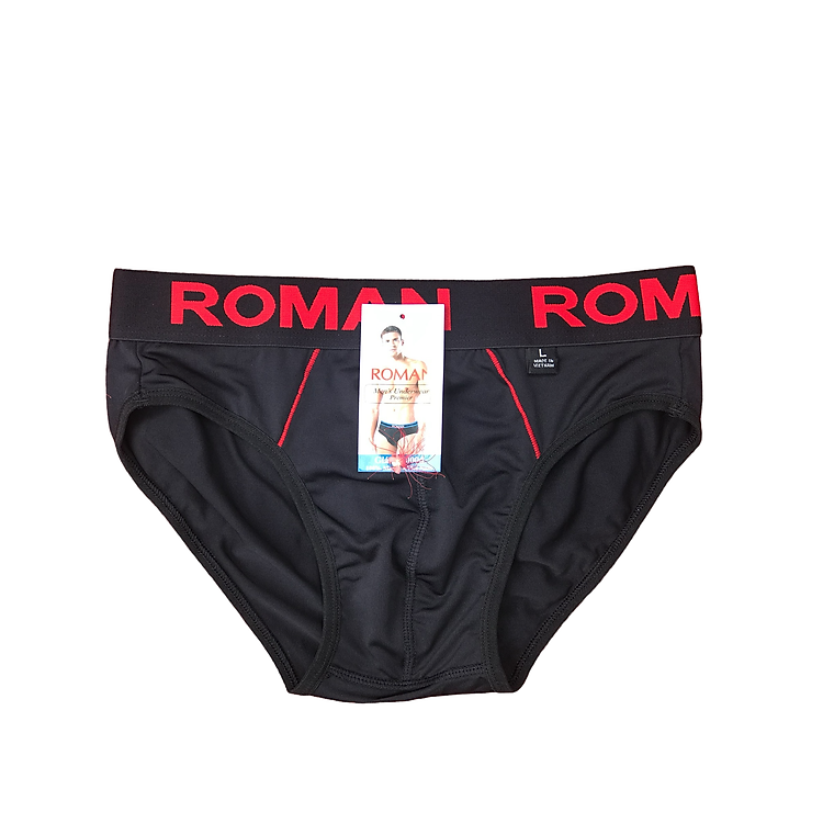 Quần lót nam Roman cao cấp - bảng lưng lớn - chất liệu thun lạnh silk 4 chiều cực mát.