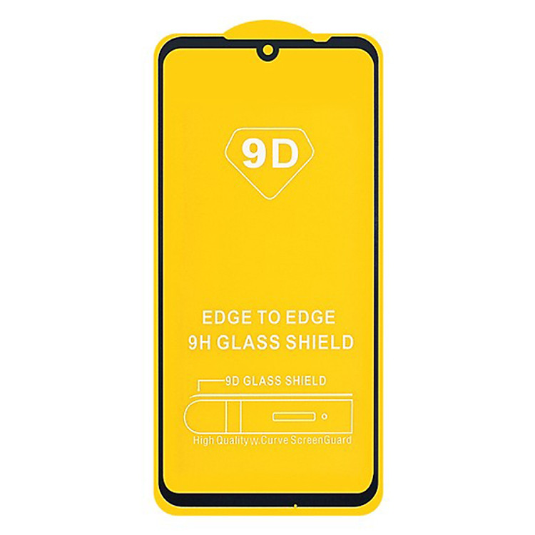 Kính Cường lực 30D Dành Cho XIAOMI REDMI NOTE 7M Full Keo Màn Hình - Màu Đen
