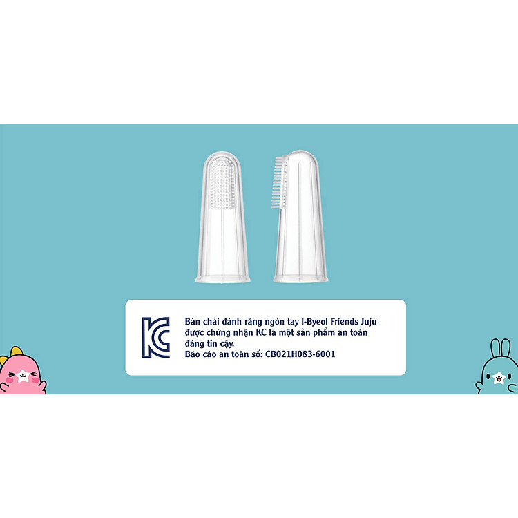 Bàn chải rơ lưỡi xỏ ngón IBYEOL Chính hãng Tiết kiệm - Hình ảnh 3
