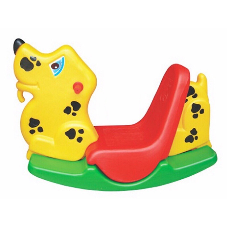 Bập bênh nhựa hình con vật ( Tặng kèm 01 khuôn ép cơm, 1 bịt ổ điện )