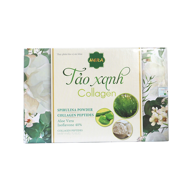 Thực phẩm chức năng Tảo Xanh Collagen Hera - Hộp 30 gói
