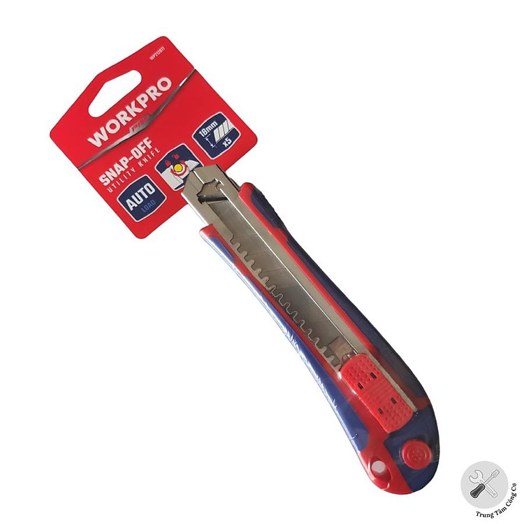 Dao rọc giấy tự động khóa lưỡi Workpro WP212011 (18mm)