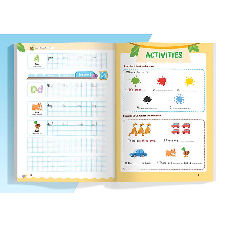 Luyện viết chữ đẹp từ vựng Tiếng Anh Family and Friends - National Edition 1 - Ảnh 3