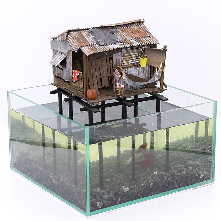 Mua Mô Hình Tự Lắp Ráp Nhà Sàn - NS02 Chính hãng Giá tốt - Hình ảnh 2