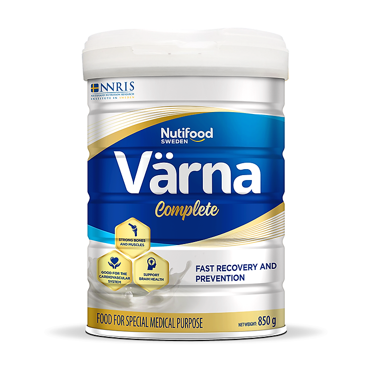 Sữa bột Varna Complete lon 850g - Phòng ngừa & Phục hồi nhanh