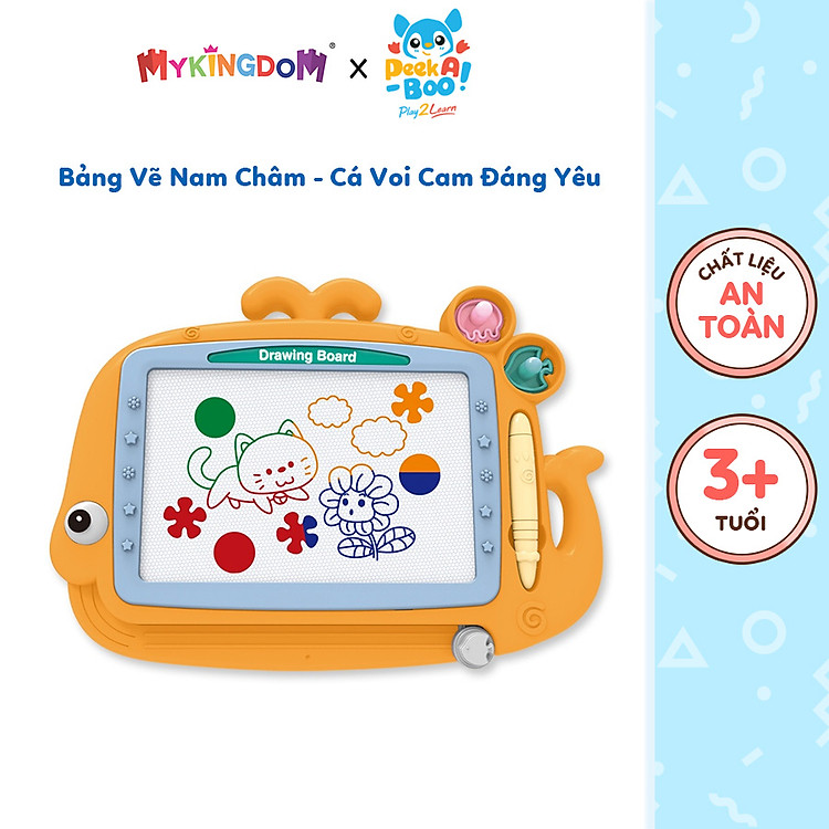 Mua tại Tiki: Đồ Chơi Bảng Vẽ Nam Châm Cá Voi Chính hãng Ưu đãi