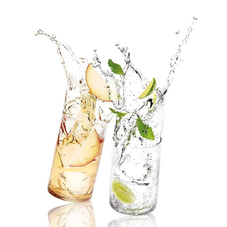 Bộ 6 cốc thuỷ tinh Nikko Chất liệu thuỷ tinh cao cấp Borosilicat với khả năng chịu nhiệt cực tốt (-40*C đến 560*C)