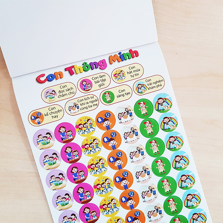 Sổ Tay STICKER (8 tờ) - Ảnh 6