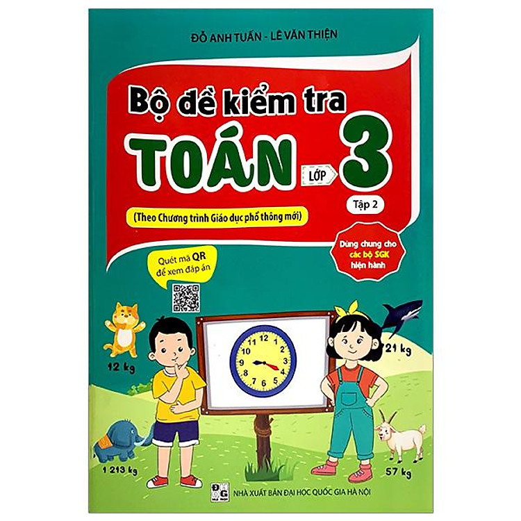 Bộ Đề Kiểm Tra Toán Lớp 3 – Tập 2