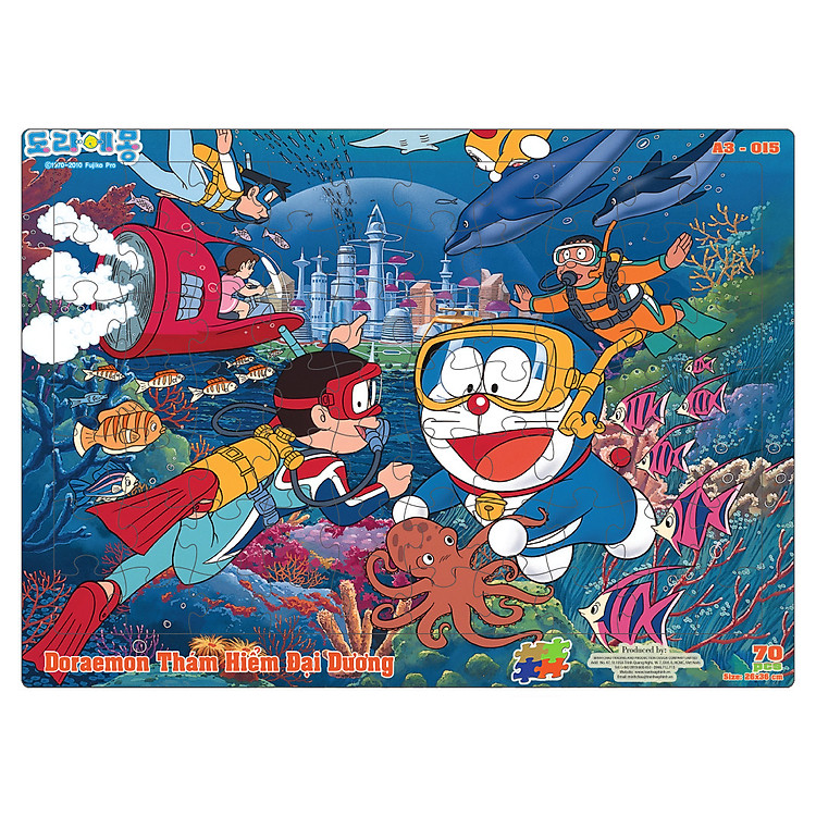 Bộ tranh xếp hình 70 mảnh cho bé Chính hãng Giá tốt - Hình ảnh 3