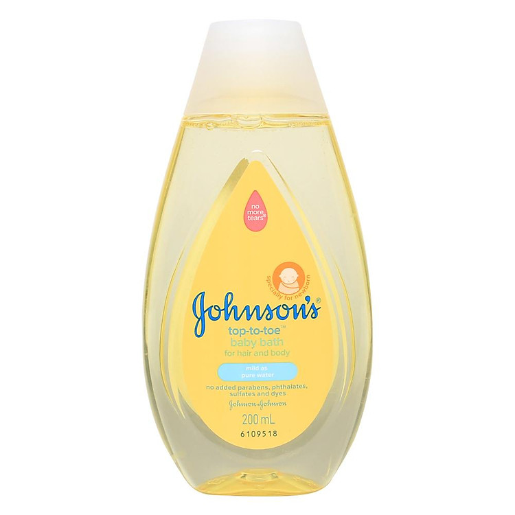 Sữa tắm gội Johnson's baby Top to toe 200ml