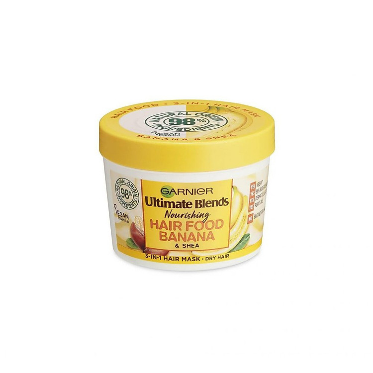 Mặt nạ tóc Garnier Ultimate Blends Hair Banana Food - 400ml