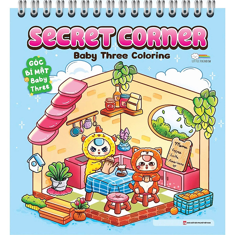 Secret Corner Baby Three Coloring
