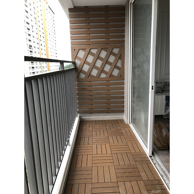 Bộ sản phẩm lam treo hoa ngoài trời cho chiều rộng ban công 85cm đến 1,2m