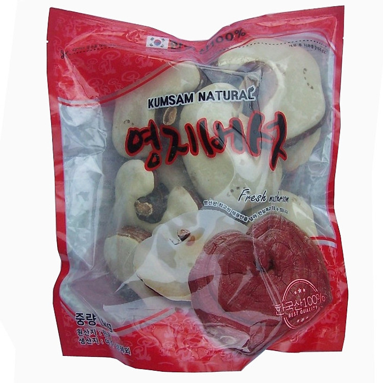 Nấm linh chi nhập khẩu Hàn Quốc túi 1 kg