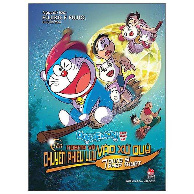 Truyện - Doraemon Movie Story Màu - Tân Nobita Và Chuyến Phiêu Lưu Vào Xứ Quỷ - Fujiko Fujio - Kim Đồng
