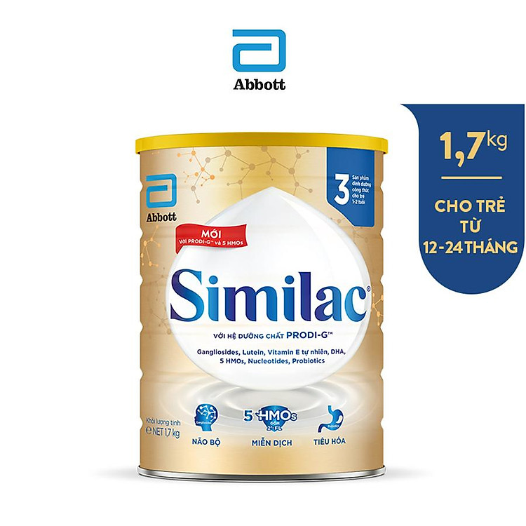 Sữa Bột Similac 1+ (Dành cho trẻ từ 1-2 tuổi)