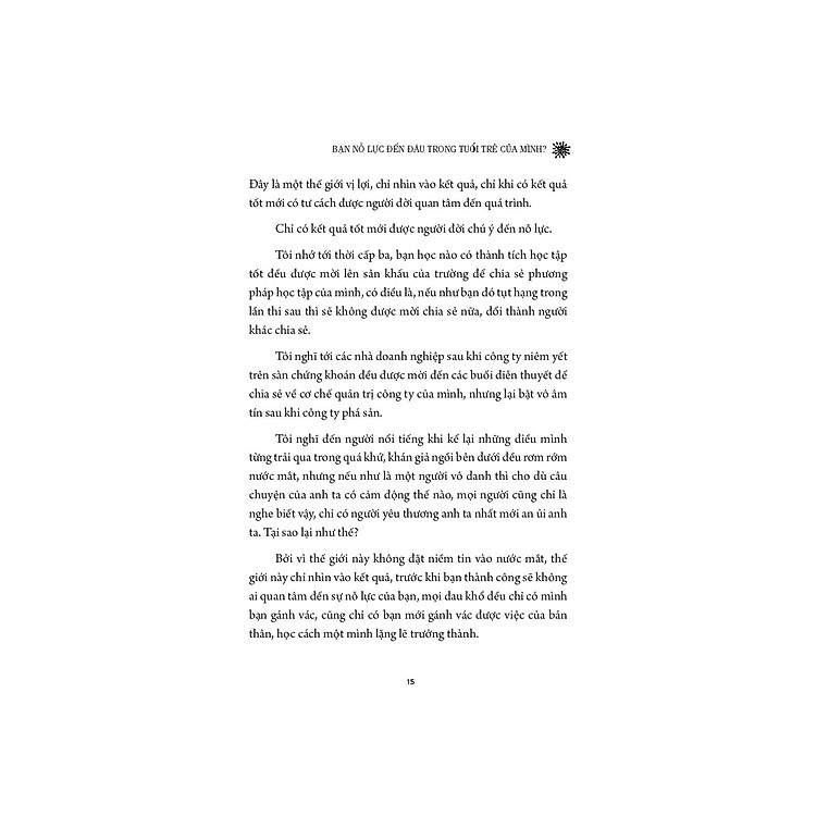 Không Nỗ Lực Đừng Tham Vọng - Ảnh 4