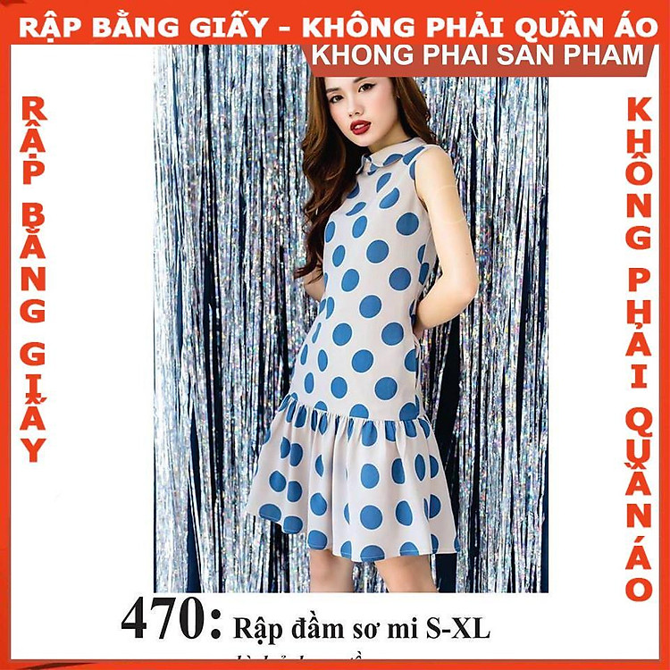 Rập giấy mã 470 (BẢN VẼ) A0 KB Handade - Ảnh 2