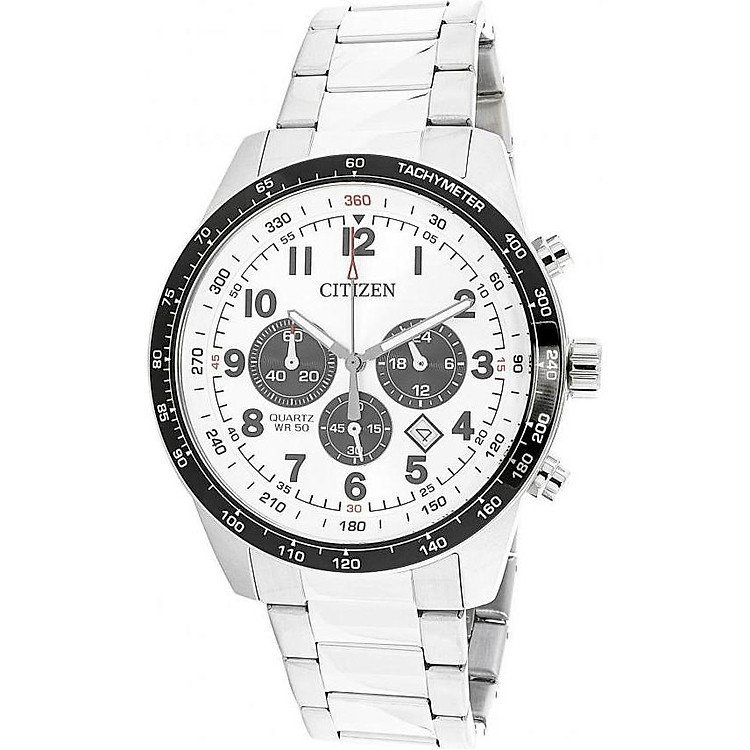 Đồng Hồ Nam Citizen Dây Thép Không Gỉ AN8160-52A - Mặt Trắng