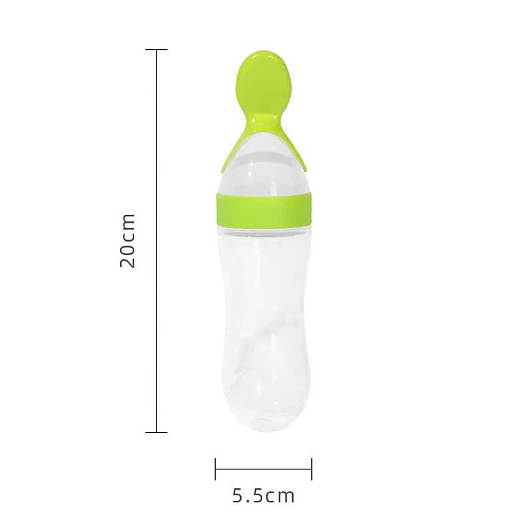 Bình thìa Nuby 90ml cho trẻ ăn dặm Chính hãng Ưu đãi - Hình ảnh 5