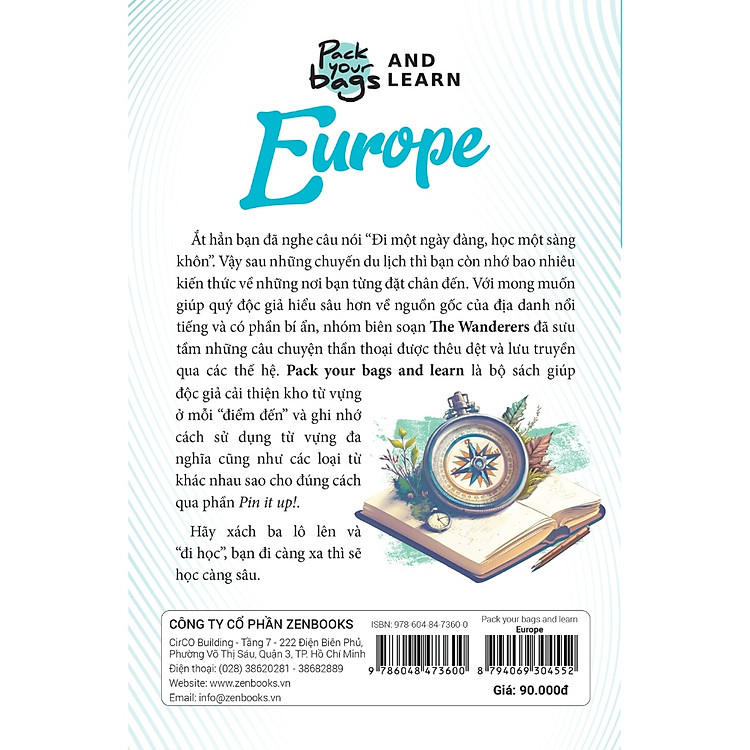 Cẩm Nang Tiếng Anh Du Lịch Châu Âu (Pack Your Bags And Learn Europe) - Ảnh 3