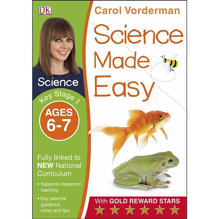 Sách Carol Vorderman: Science Made Easy Ages 6-7 Key Stage 1