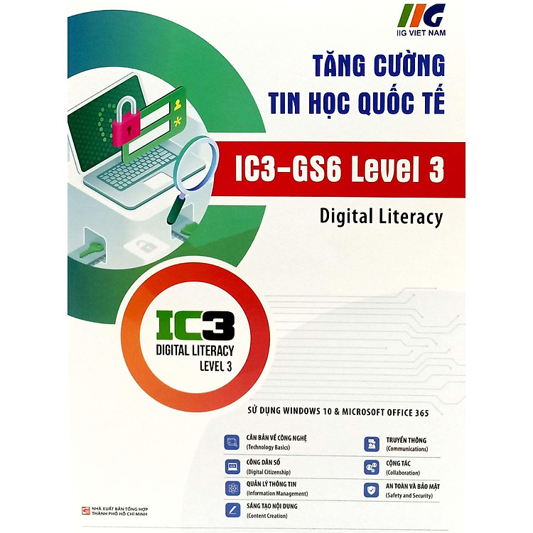 Tăng Cường Tin Học Quốc Tế - IC3 - GS6 Level 3 (Tái Bản 2024) - Ảnh 4