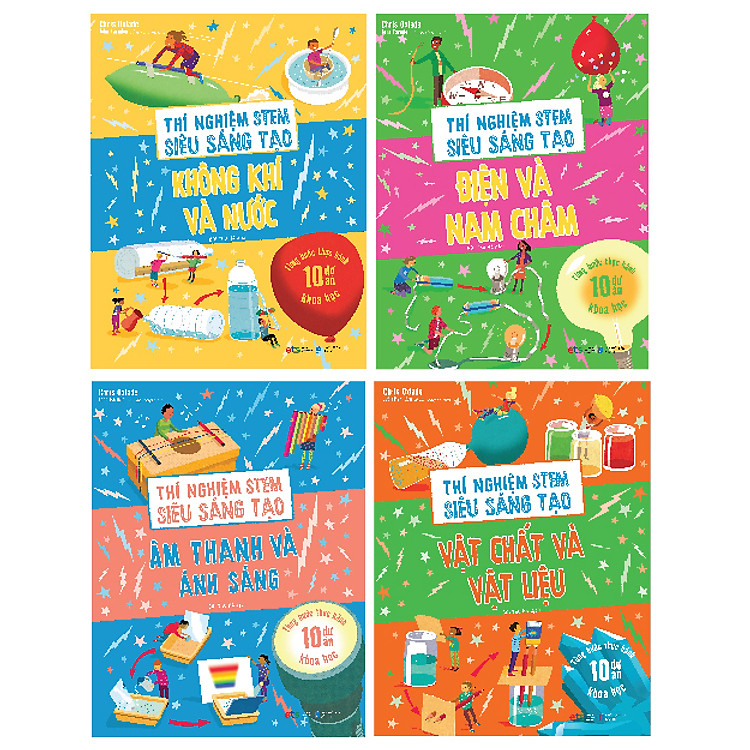 Thí Nghiệm Stem Siêu Sáng Tạo