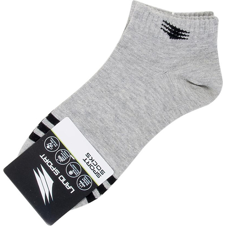 Tất Nam Land Sport SLA0014-M-GORM - Xám Trắng