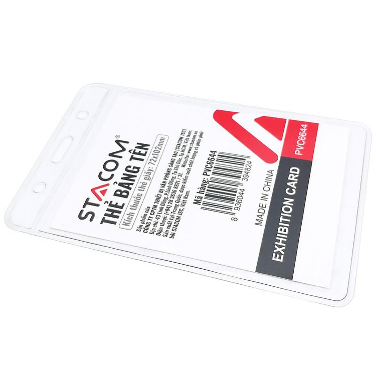 Bảng Tên Nhựa PVC (72x102mm) ID-PVC6644 - Ảnh 4