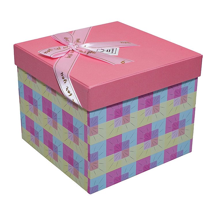 Hộp Quà Vuông V023 (18 x 18 x 15 cm) - Ảnh 7