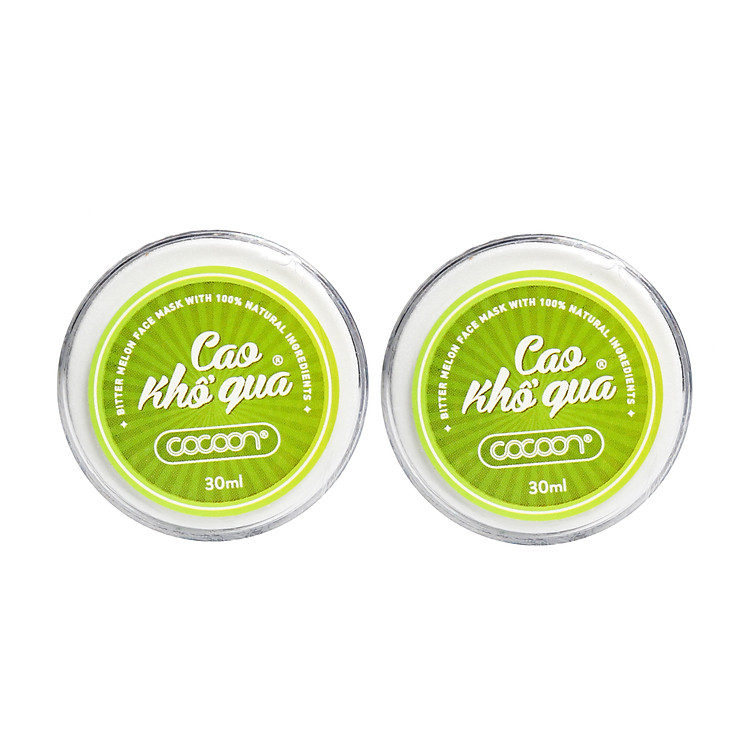 Combo 2 Cao Khổ Qua Cocoon dưỡng da sáng mịn (30ml/hộp)