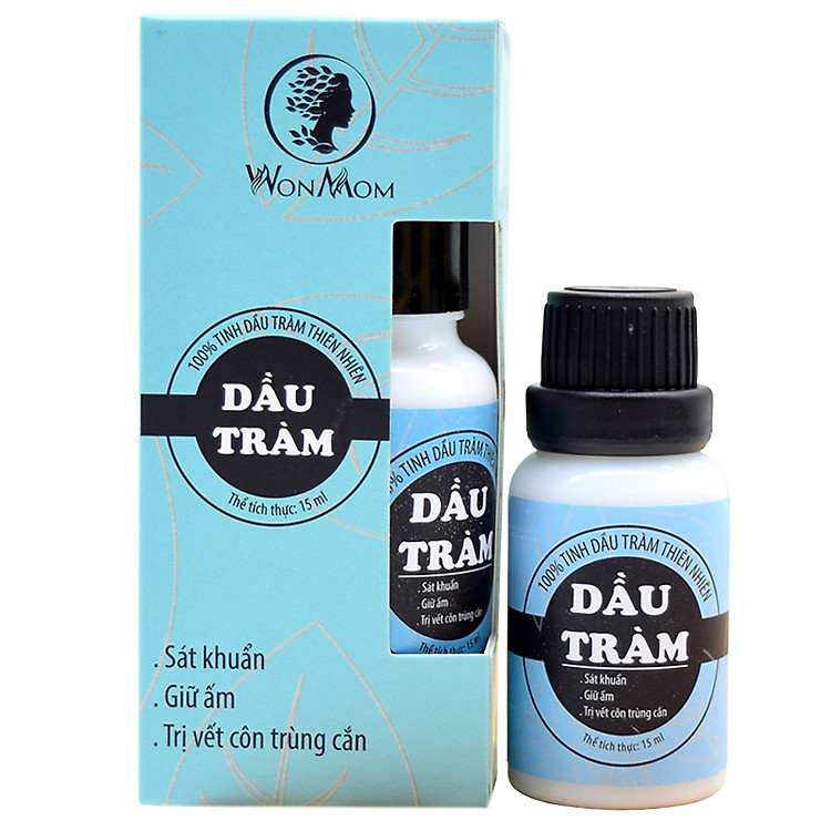 Dầu tràm nguyên chất Wonmom 100ml Chính hãng Tiết kiệm