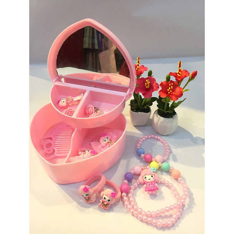 HỘP PHỤ KIỆN TRANG SỨC - CỘT KẸP HÌNH CHIBI XINH XẮN