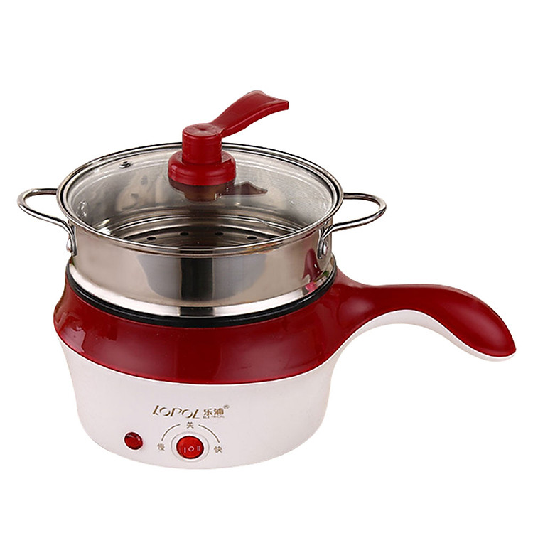 Nồi Hấp Gốm Điện Từ Mini 2 Lớp