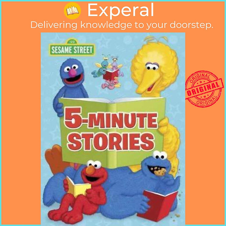 Sách - Sesame Street 5-Minute Stories by Various (US edition, hardcover)