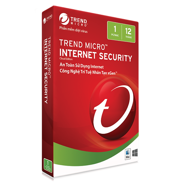 Phần Mềm Diệt Virus Trend Micro Internet Security
