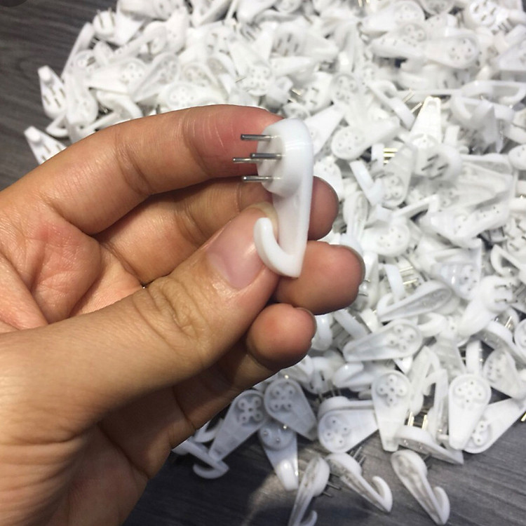 Combo 50 đinh 4 chân 2,5cm treo khung ảnh , khung tranh canvas