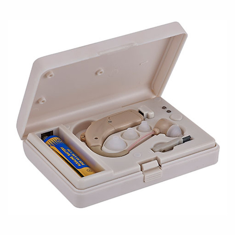 Máy trợ thính vành tai, hộp sạc di động Mimitakara (JAPAN) UP-6EKX