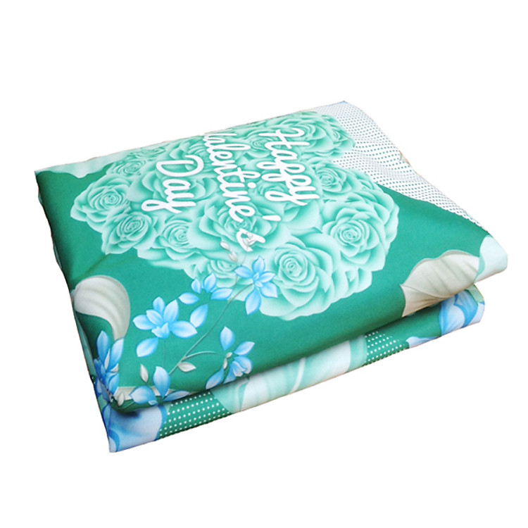 Áo Bọc Nệm 2 Hai Mặt (1m6 x 2m x 5cm) - Giao Màu Ngẫu Nhiên