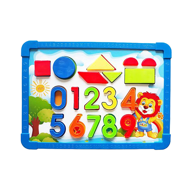 Bảng Nam Châm Học Số Cùng Redi Giúp Bé Học Đếm Và Hình Học Antona