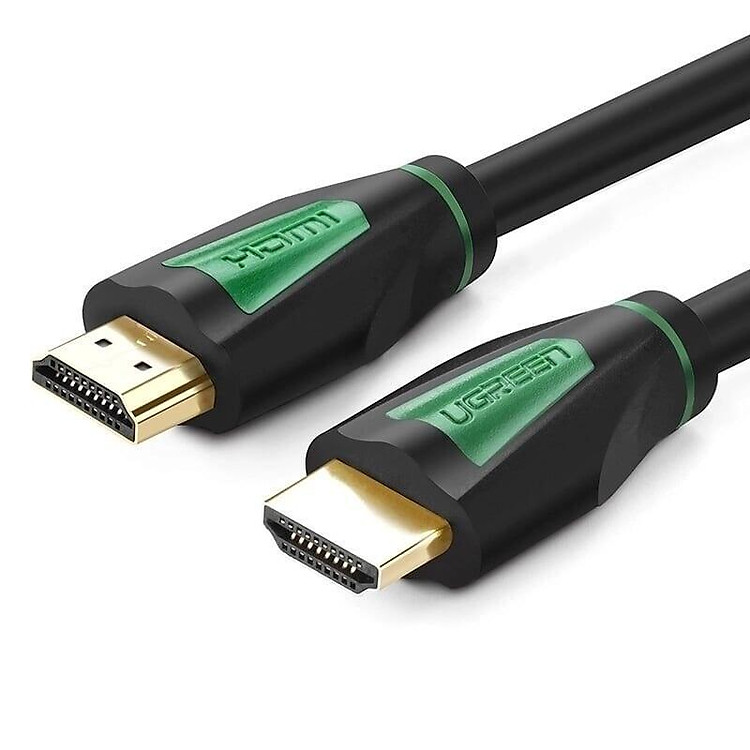 Ugreen 30189 1M màu Đen Cáp tín hiệu HDMI chuẩn 1.4 hỗ trợ phân giải 4K * 2K HD116 Hàng chính Hãng