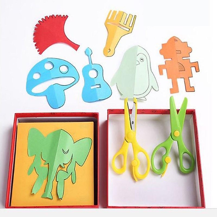 Bộ Đồ Chơi Cắt Giấy Cho Bé Chính hãng Giá rẻ - Hình ảnh 5